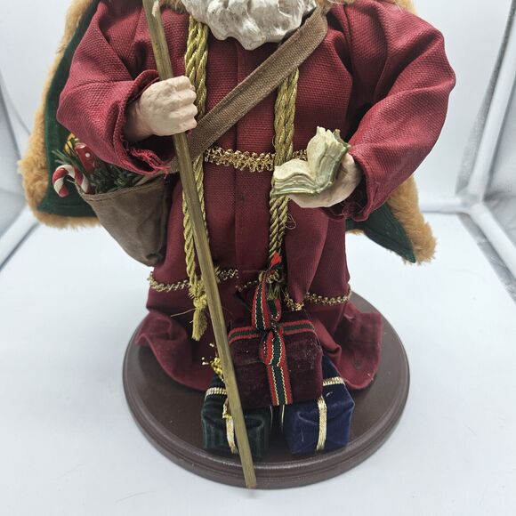 Vintage SANTAS FROM AROUND THE WORLD NETHERLANDS SANTA 1995 Fabriqué Style - Picture 3 of 9